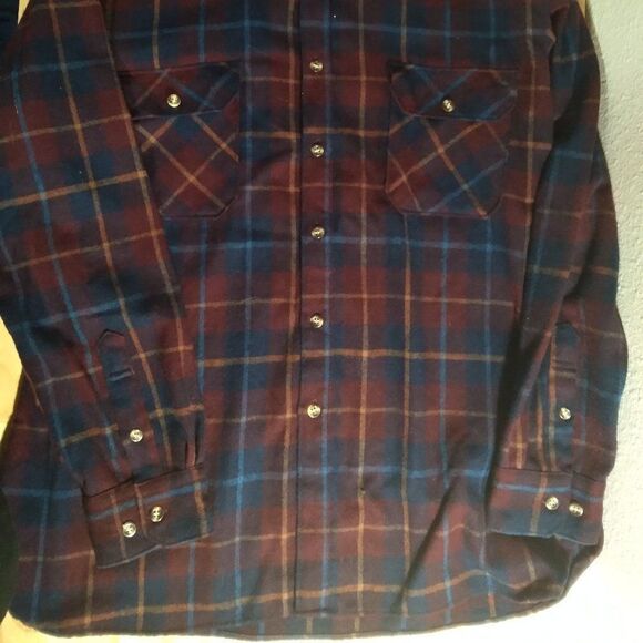 Vintage Timber Topper Flannel Button Down Shirt - Picture 3 of 7